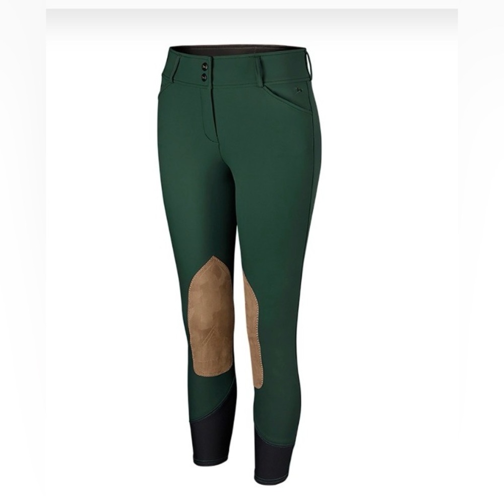 R.J. Classics Ladies Gulf Natural Rise Pine 30 Knee Patch Breeches